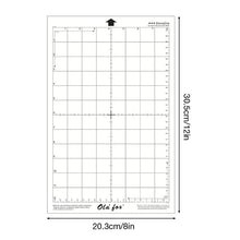 Load image into Gallery viewer, 3PCS Replacement Cutting Mat Transparent Adhesive Mat Pad with Measuring Grid 12 by 12-Inch for Silhouette Cameo Plotter Machine