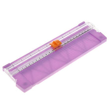 Load image into Gallery viewer, Hot A4/A5 Precision Paper Photo Trimmers Cutters Guillotine with Pull-out Ruler for Photo Labels Paper Cutting Tool 3 Colors