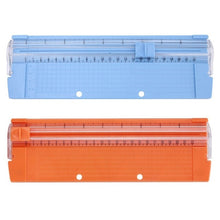 Load image into Gallery viewer, Hot A4/A5 Precision Paper Photo Trimmers Cutters Guillotine with Pull-out Ruler for Photo Labels Paper Cutting Tool 3 Colors