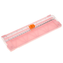 Load image into Gallery viewer, Hot A4/A5 Precision Paper Photo Trimmers Cutters Guillotine with Pull-out Ruler for Photo Labels Paper Cutting Tool 3 Colors